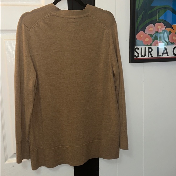GAP Merino Wool Tan Cardigan - Picture 5 of 5
